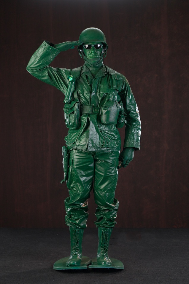 Joy Unspeakable Living Statue
